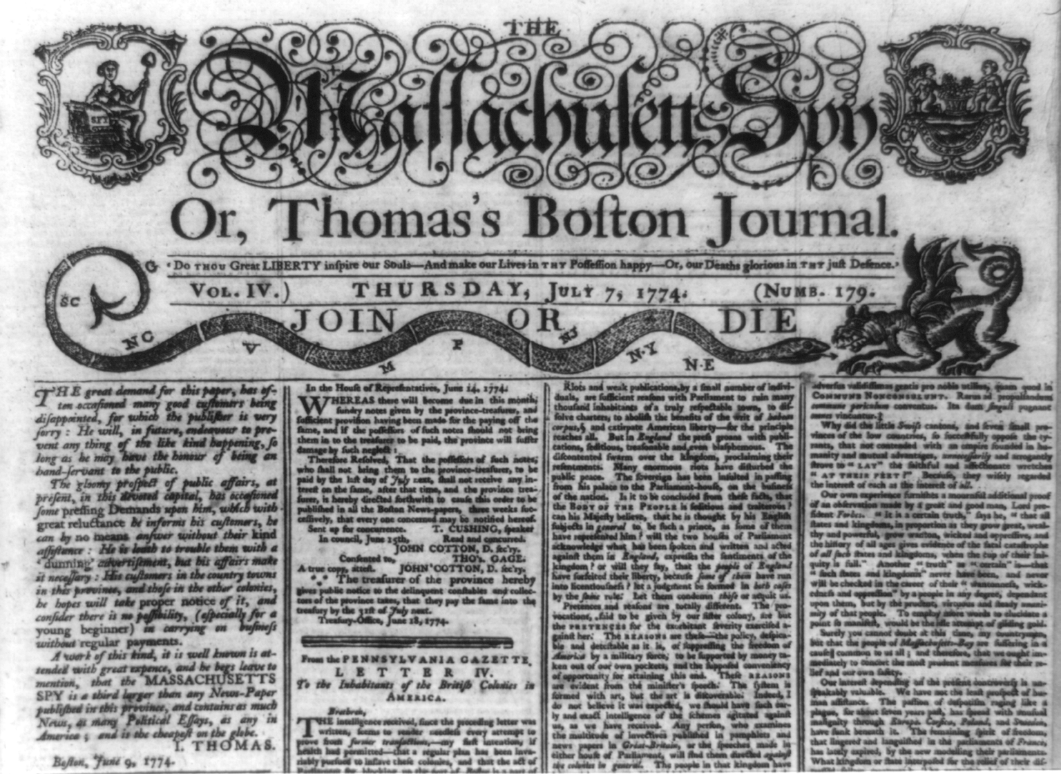 old newspaper