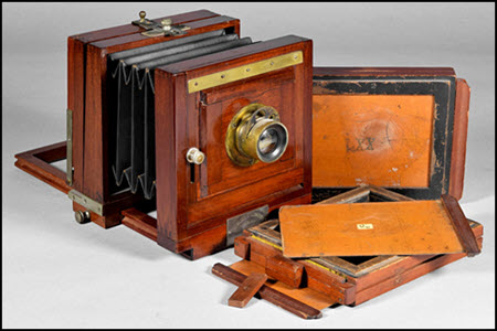 old bellows camera