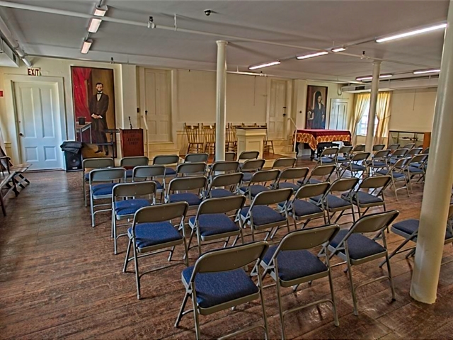 NHS meeting room