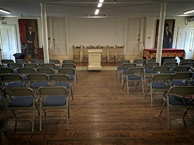 NHS meeting room