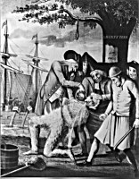 Tar and feathering